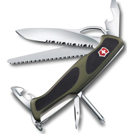 Victorinox Swiss Army Delemont 130mm/5.1" Rangergrip 178 Tool, Green/Black