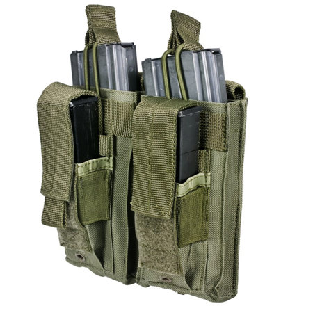 NcSTAR Vism Double Magazine Pouch, for Two Double Stack Magazines, Olive