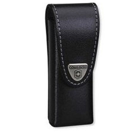 Victorinox Swiss Army SwissTool Lockblade Medium Leather Belt Pouch, Black