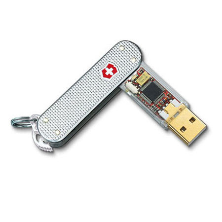 Victorinox Swiss Army Flash Alox Flight 128GB Flash Drive