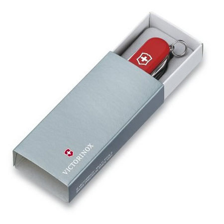 Victorinox Swiss Army 58mm Midnite Manager Pocket Knife, Red