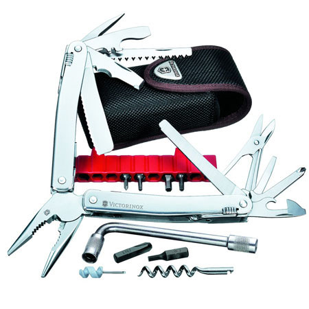 Victorinox SwissTool 105mm Spirit Plus Multi-Tool with Nylon Pouch
