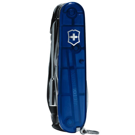 Victorinox Swiss Army CyberTool 34 Translucent Pocket Knife, Sapphire