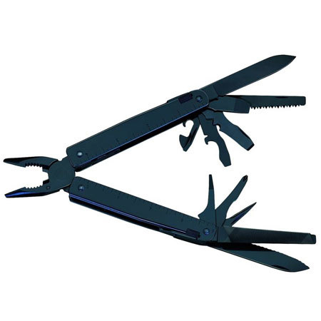 Victorinox Swiss Army 115mm SwissTool MultiTool, Black Oxidized