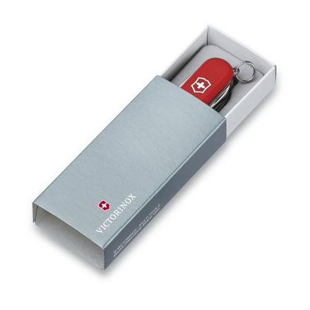 Victorinox Swiss Army Midnite MiniChamp Pocket Knife, Red