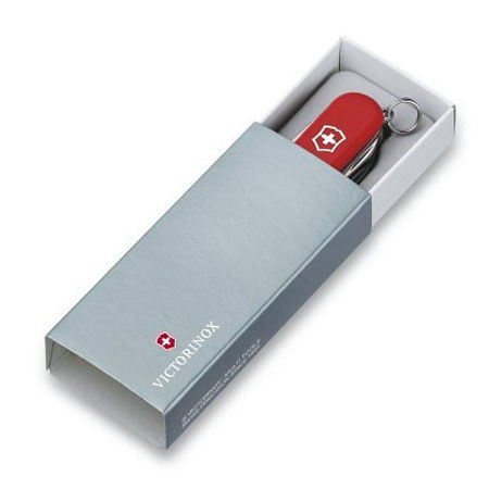 Victorinox Swiss Army 58mm/2.28in Rally Pocket Knife, Red