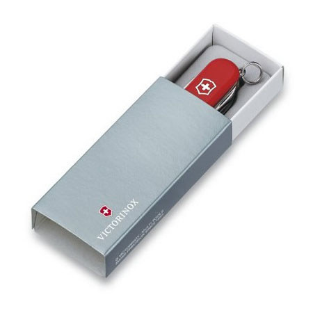 Victorinox Swiss Army 58mm/2.28in Rambler Pocket Knife, Red
