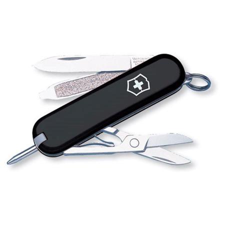 Victorinox Swiss Army 58mm/2.28in Signature Pocket Knife, Black