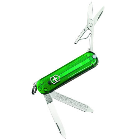 Victorinox Swiss Army Classic SD Pocket Knife, Translucent Emerald