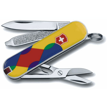 Victorinox Swiss Army Classic SD Pocket Knife, Yustaposed