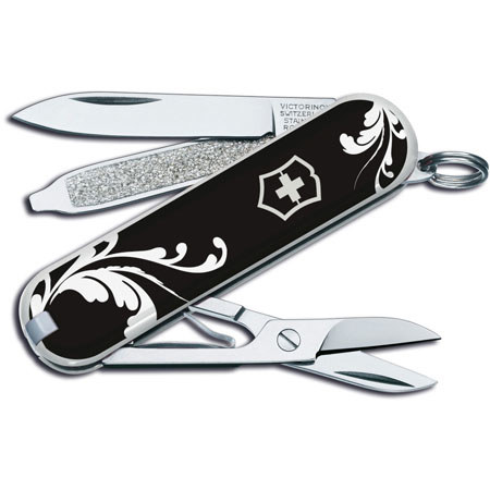 Victorinox Swiss Army Classic SD Pocket Knife, Scroll