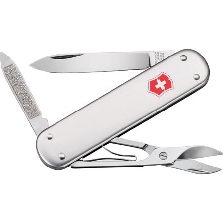 Victorinox 59115 Set with 53740 Money Clip Swiss Army Knife in Ruby Gift Box