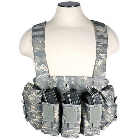 NcSTAR Vism AK Chest Rig, Digital Camouflage