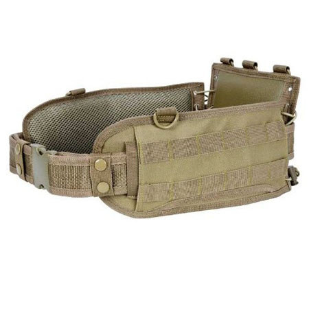 NcSTAR Vism Battle Belt with Pistol Belt, Tan