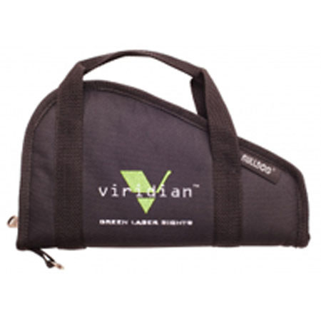 Viridian 12x6 inch Green Laser Softside Pistol Case with Accessory Pocket