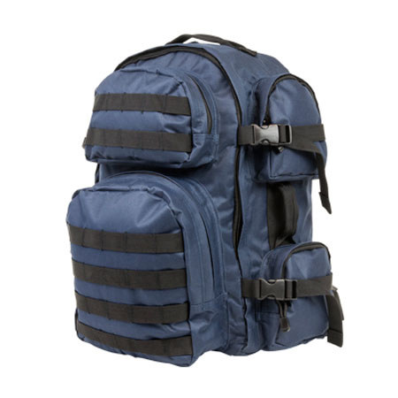 NcSTAR Vism Tactical Backpack, Blue with Black Trim