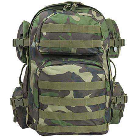 NcSTAR Vism Tactical Backpack, Woodland Camo