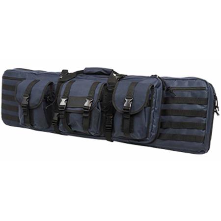 NcSTAR Vism 42" Soft Padded Double Carbine Case, Blue with Black Trim