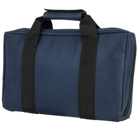 NcSTAR Vism Discreet Pistol Case, Blue with Black Trim