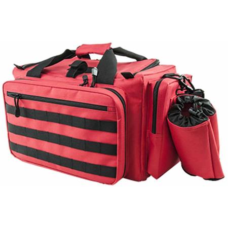 NcSTAR Vism Competition Range Bag, Red with Black Trim