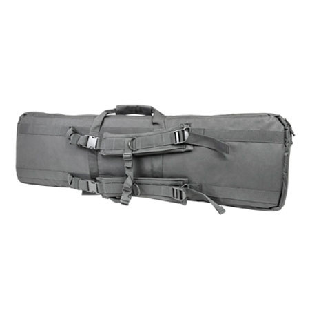 NcSTAR Vism 42" Double Carbine Case for 2 Carbine Sized Rifles, Urban Gray