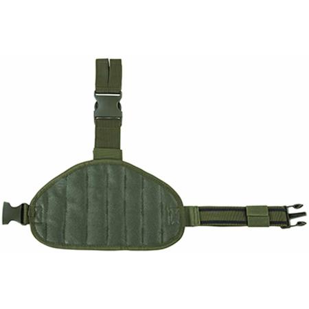 NcSTAR Vism Drop Leg Holster with Panel and Magazine Pouch, Right Hand, Green