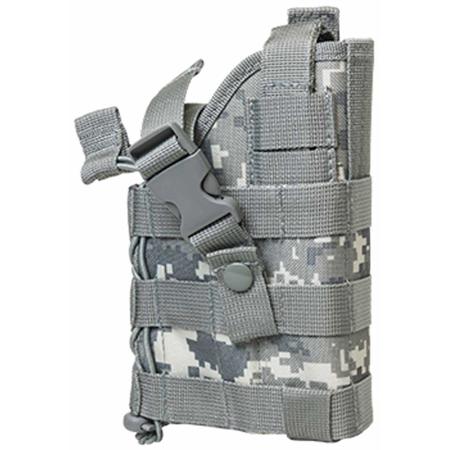 NcSTAR Vism Ambidextrous Modular MOLLE Holster for Pistols, Digital Camo