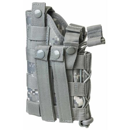 NcSTAR Vism Ambidextrous Modular MOLLE Holster for Pistols, Digital Camo