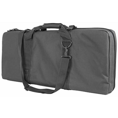 NcSTAR Vism Deluxe AR & AK Pistol Subgun Gun Case, Urban Gray
