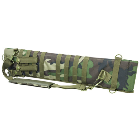 NcSTAR Vism Tactical Shotgun Scabbard, Woodland Camo