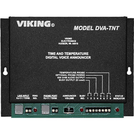 Viking DVA-TNT Digital Time and Temperature Announcer