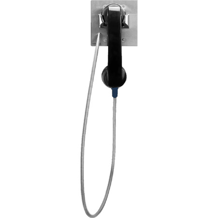 Viking K-1500-6A Vandal Resistant Panel Telephone, Stainless Steel