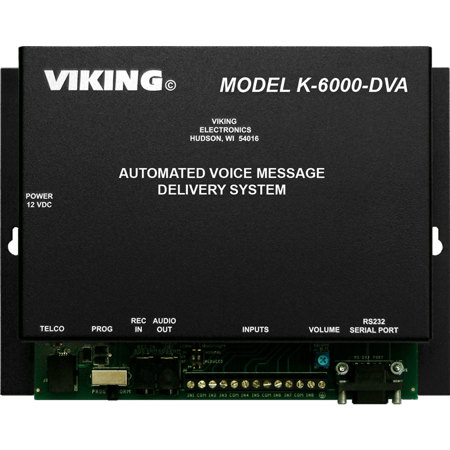 Viking K-6000-DVA Automated Voice Message Delivery System