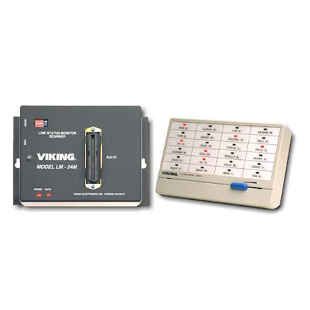 Viking LM-24S 24 Line Status Monitor System