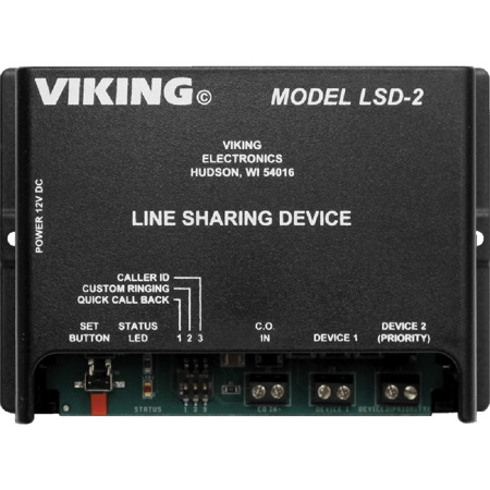 Viking LSD-2 Line Sharing Device with Inbound Switching Capability
