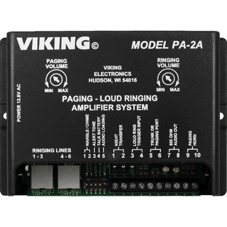 Viking PA-2A Paging Amplifier Loud Ringer