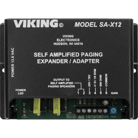 Viking SA-X12 Self Amplified Paging System Expander/Adapter
