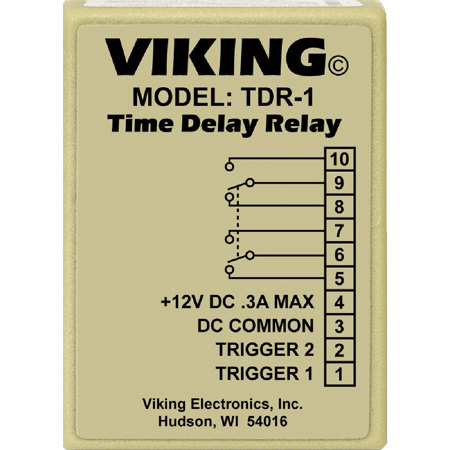 Viking TDR-1 Versatile Time Delay Relay