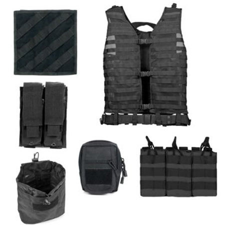 NcSTAR Vism Zombie Rezurrection Kit, Black