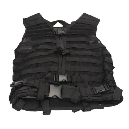 NcStar Vism Zombie Zombat Kit with Vest/5 Pouches, Black
