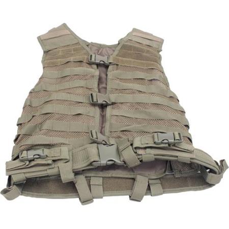 NcStar Vism Zombie Zombat Kit with Vest/5 Pouches, Green