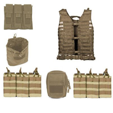 NcSTAR Vism Zombie Zombat Kit, Tan
