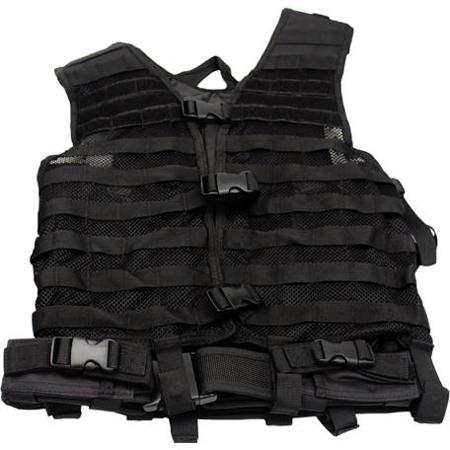 NcStar Vism Zombie Dead Ops Kit with Vest/4 Pouches, Black
