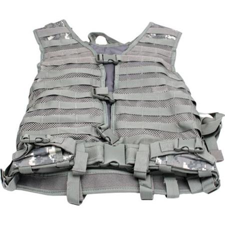 NcStar Vism Zombie Dead Ops Kit with Vest/4 Pouches, Digital Camo