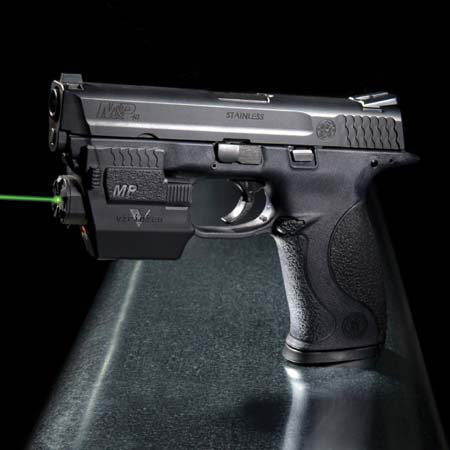 Viridian MP Green Laser Sight,Smith and Wesson Handguns, Kydex Holster.