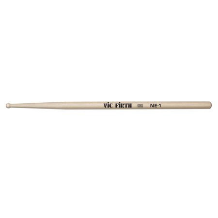 Vic Firth American Classic NE-1 Series Drumstick, US Hickory, Lacquer, Pair