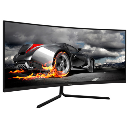 Viotek GN34C 34" 21:9 Ultrawide FHD 100Hz Curved Professional Monitor, Black