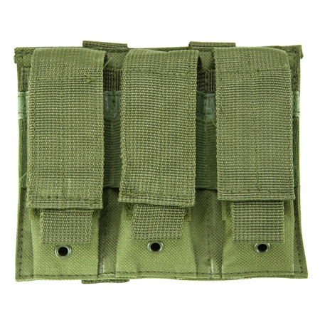 NcSTAR Vism Triple Pistol Magazine Pouch, Green