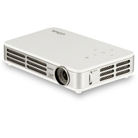 Vivitek QUMI LED Pocket Digital Projector, White