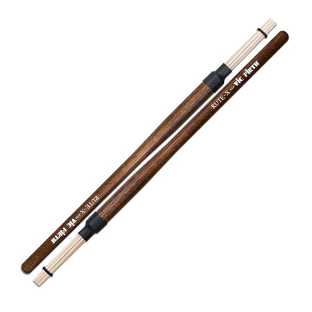 Vic Firth RUTE-X Drumstick, Medium Gauge Birch, Pair